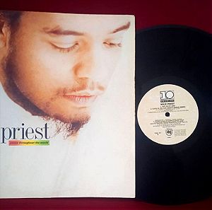 MAXI PRIEST  -  Peace Throughout The World (1990) Δισkος βινυλιου Maxi-Single
