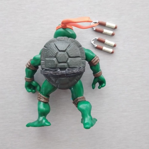 Michelangelo Teenage Mutant Ninja Turtles 2002 action figure used