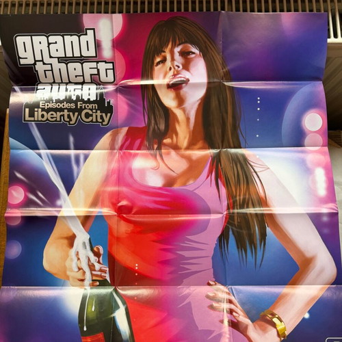 Αφίσα Grand Theft Auto Episodes from Liberty City μεταχειρισμένη