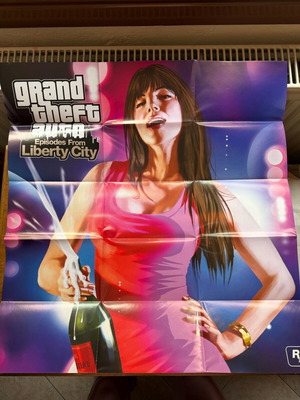 Αφίσα Grand Theft Auto Episodes from Liberty City μεταχειρισμένη PlayStation 2