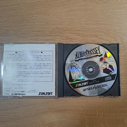 Albert Odyssey Legend of Eldean Sega Saturn game used