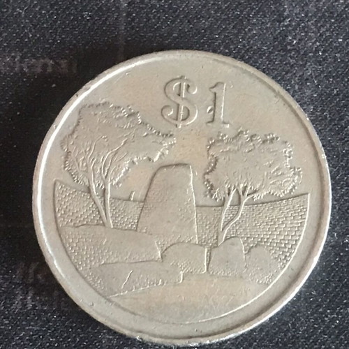 Zimbabwe 1 dollar coin 1980