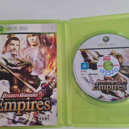 Xbox 360 Dynasty Warriors 5 Empires used
