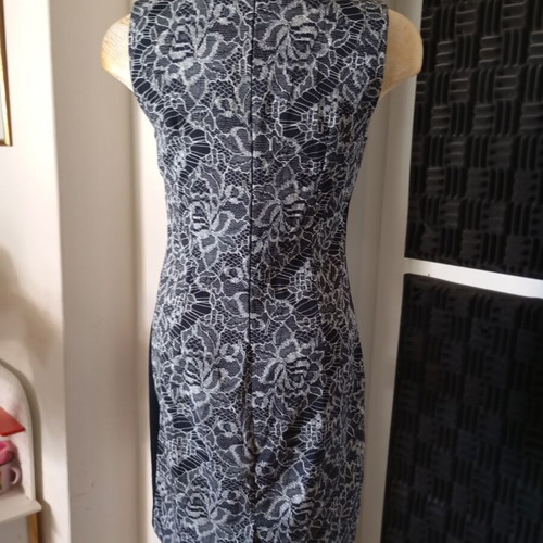 Arte Maxima dress size S like new, black and white