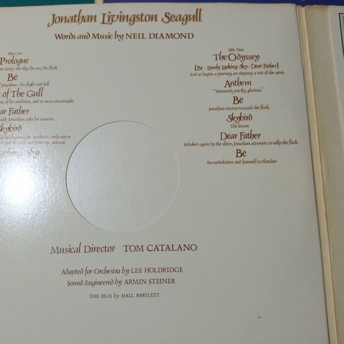 Neil Diamond Jonathan Livingston Seagull original soundtrack vinyl