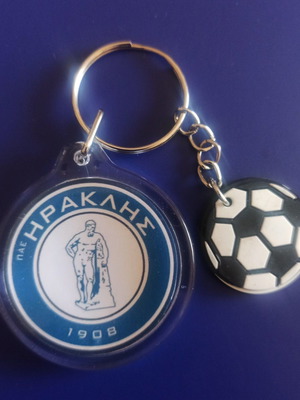 Iraklis Round Keychain new