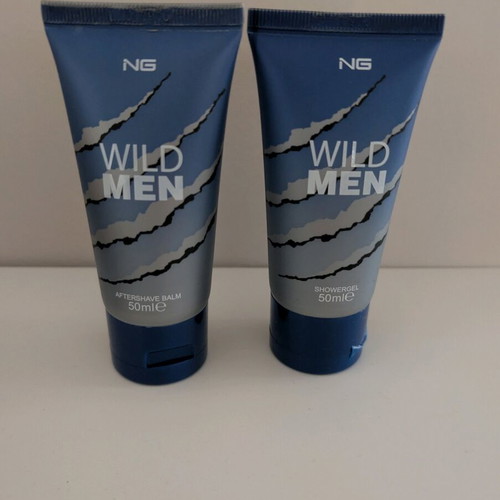 Men's shower gel and aftershave balm new, 50ml each