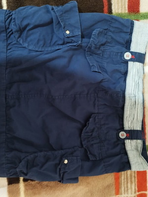 Blue skirt used, size 36