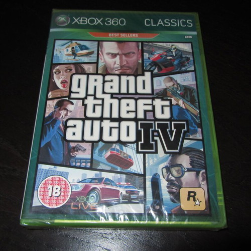 GTA IV Xbox 360 παιχνίδι καινούργιο σφραγισμένο