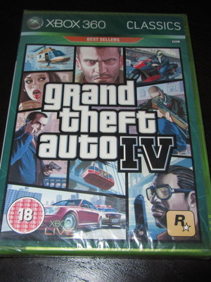 GTA IV Xbox 360 παιχνίδι καινούργιο σφραγισμένο