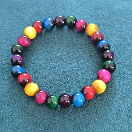 Elastic Bracelet with Colorful Beads Unisex new