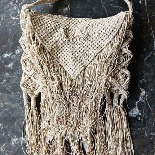 Summer boho straw woven bag, brand new