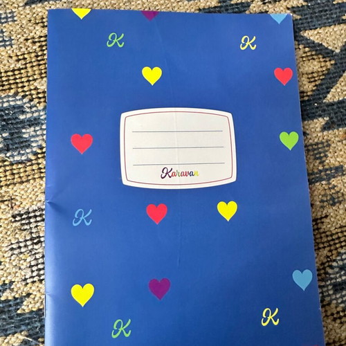 Karavan notebook new, simple
