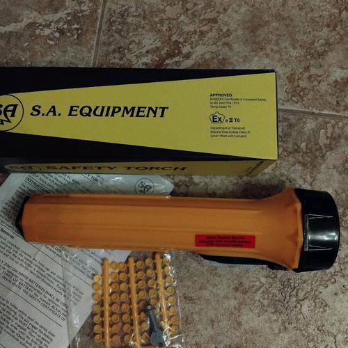 SA Equipment SA 622 handheld torch new, rare vintage