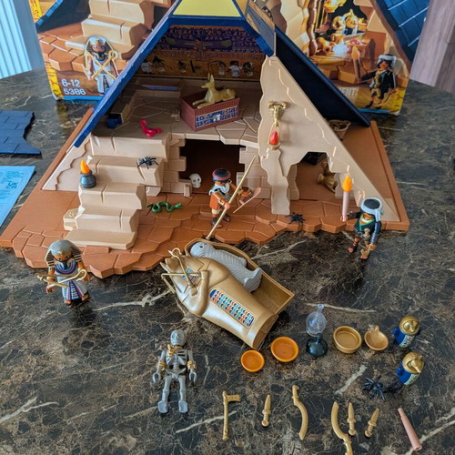 Playmobil History 5386 Pharaoh's Pyramid set like new