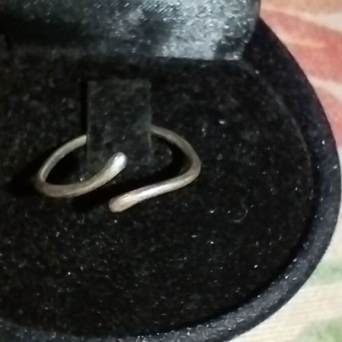 Handmade silver 925 ring used, adjustable size