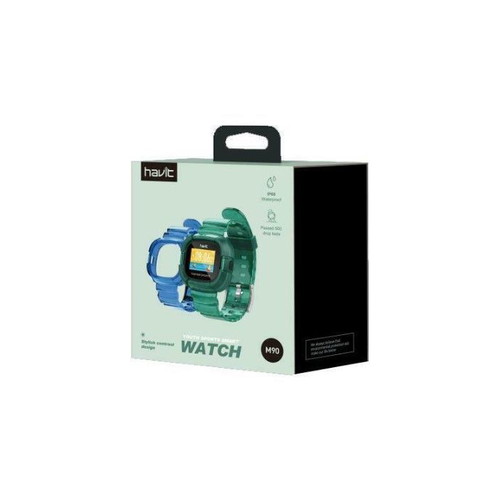 Havit M90 Green Smart Watch new