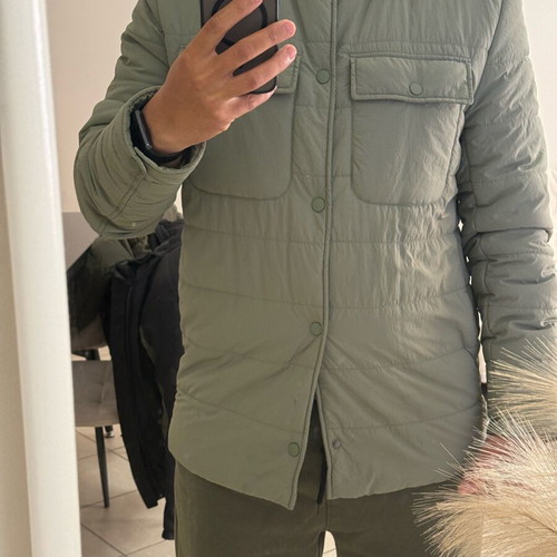 Zara jacket like new, green, size M
