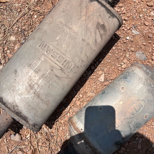 Exhaust muffler used in good condition