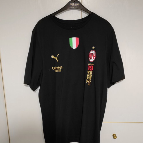 AC Milan Scudetto T-shirt 2021-22 XL new, authentic