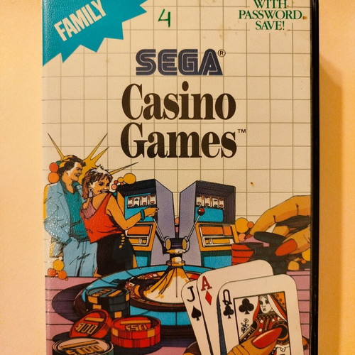 Sega Casino Games for Master System used