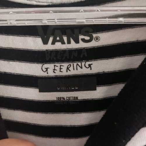 Vans striped blouse like new, size S