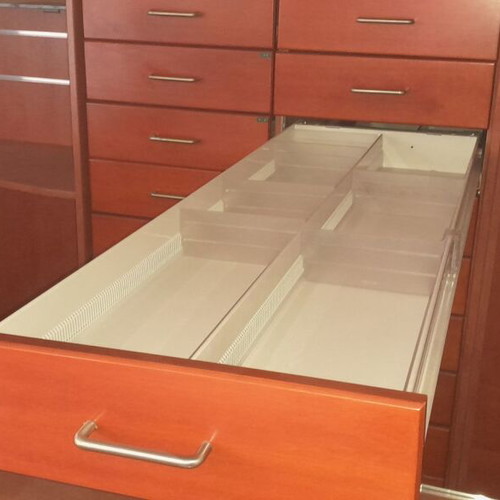 Pharmacy furniture used with 4-column drawer unit and counter