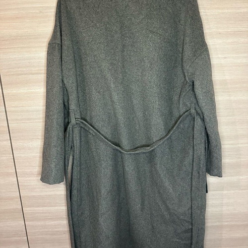 The Line Project wool coat used, grey, with belt size M