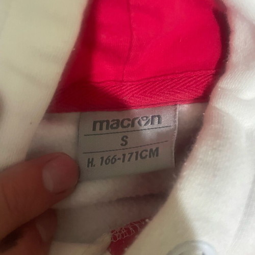 Macron Red Star Belgrade men's hoodie used, size S