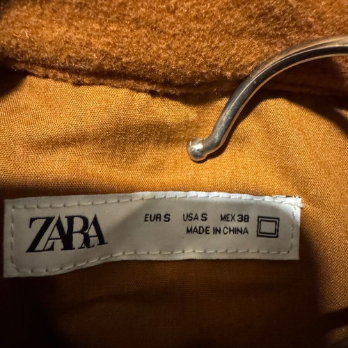 Wool jacket Zara like new, brown taupe, unisex medium size
