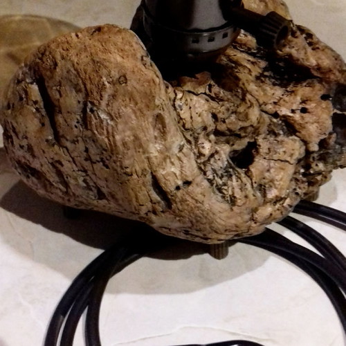 Driftwood lamp in vintage style new