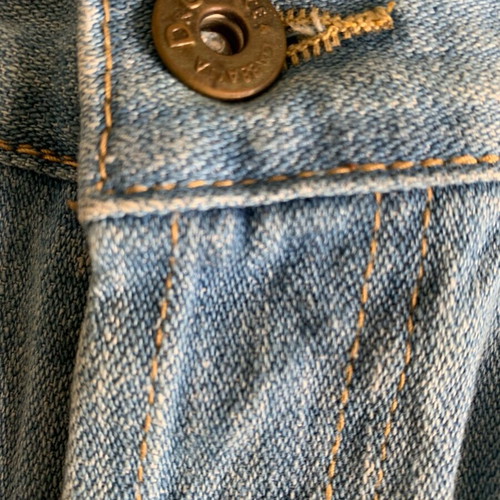Vintage Dolce & Gabbana blue jeans used, made in Italy