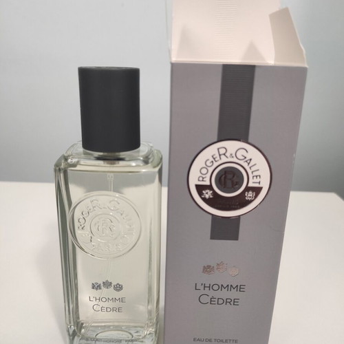 Roger & Gallet L'Homme Cèdre Eau de Toilette 100 ml new with box