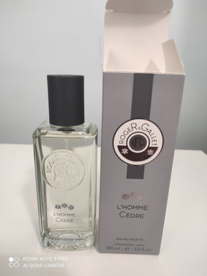 Roger & Gallet L'Homme Cèdre Eau de Toilette 100 ml new with box