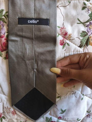 Celio μεταξωτή γραβάτα, γκρι