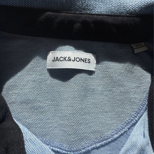 Jack & Jones Polo T-Shirt Blue XL new, 100% cotton