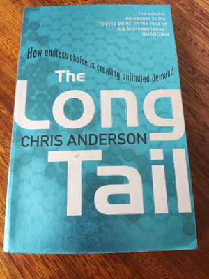 Long Tail βιβλίο μεταχειρισμένο, Chris Anderson, αγγλικά