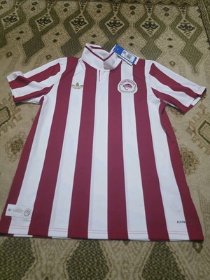 Olympiacos Anniversary Jersey Genuine, Size Large, New
