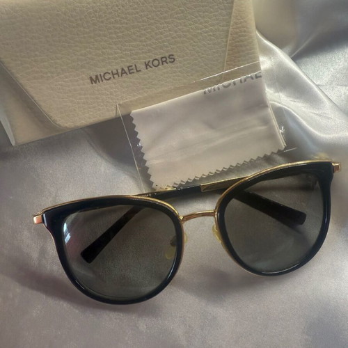 Michael Kors sunglasses like new, butterfly style, black and gold