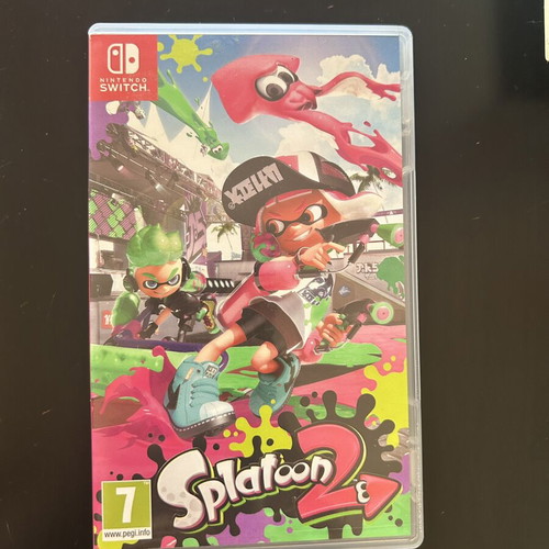 Splatoon 2 Nintendo Switch game like new