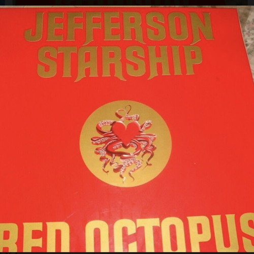 Red Octopus Jefferson Starship vinyl LP album like new