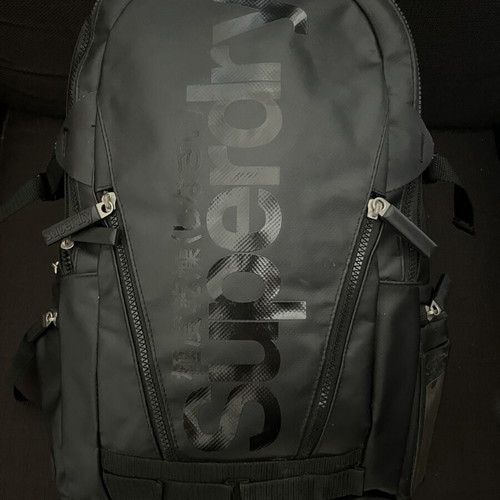 Superdry Only Tarp U91002DN backpack like new, black