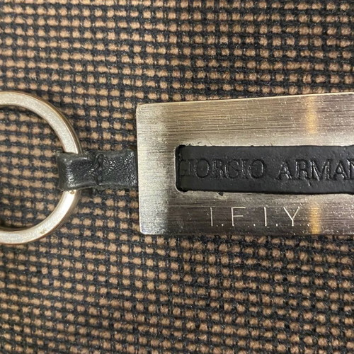 Giorgio Armani keychains used, set of 4 pieces