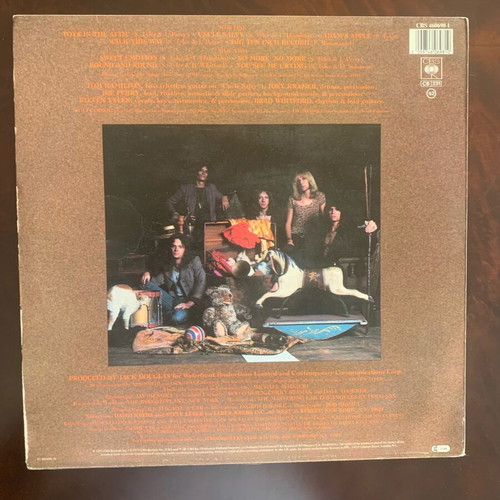 Aerosmith Toys In The Attic vinyl LP album reissue like new