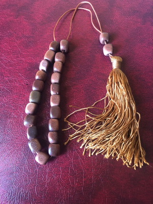 Κομπολόι με 23 χάντρες χρυσολίθου