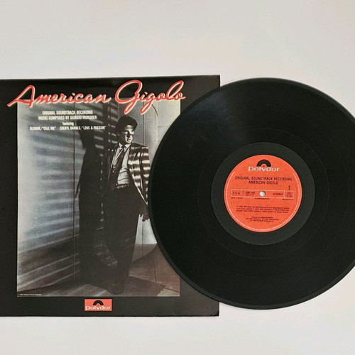 American Gigolo Original Soundtrack vinyl used 1980 Greek pressing