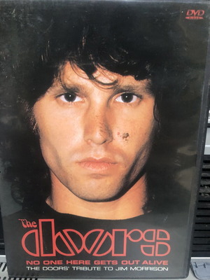The Doors No One Here Gets Out Alive DVD used, rock tribute to Jim Morrison