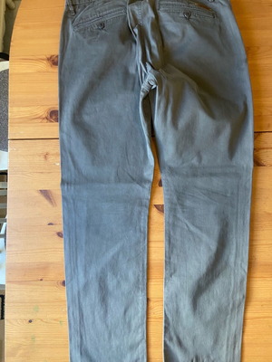 Men's denim pants used, khaki-brown, size M Premium Denim