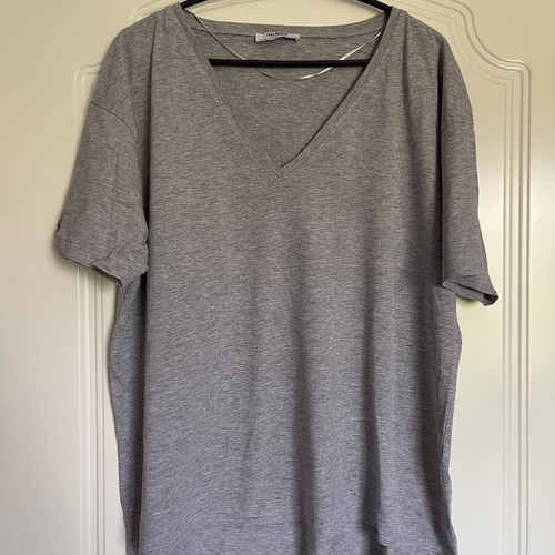 Zara T-shirt like new, gray, size L