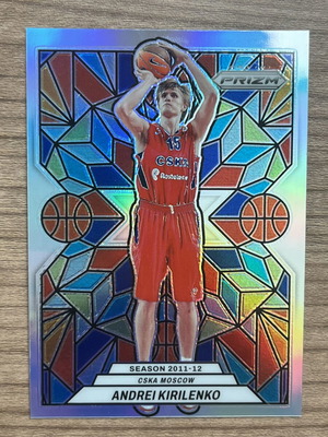 2024-25 Panini Prizm Euroleague Basketball κάρτα Andrei Kirilenko Stained Glass SSP σαν καινούργιο